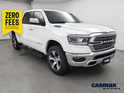 White 2022 RAM 1500 Laramie