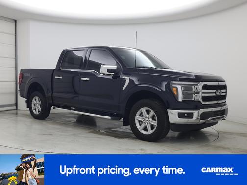 Blue 2025 Ford F-150 Lariat