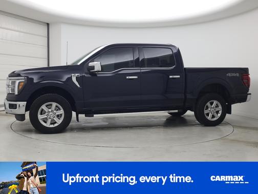 Blue 2025 Ford F-150 Lariat