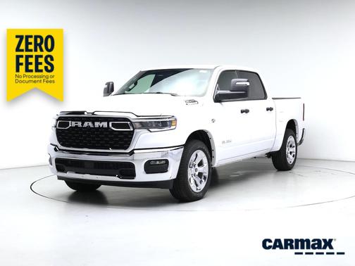 White 2026 RAM 1500 Bighorn