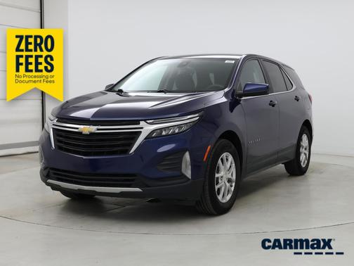 Blue 2022 Chevrolet Equinox LT