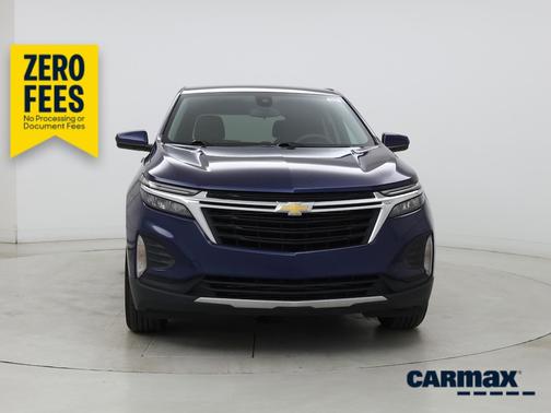 Blue 2022 Chevrolet Equinox LT
