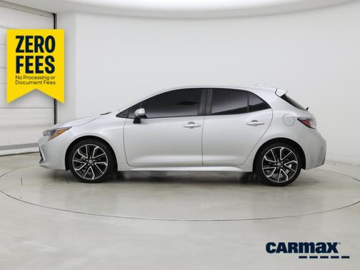 Silver 2021 Toyota Corolla Hatchback XSE