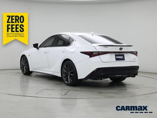 White 2022 Lexus IS 350 F-Sport