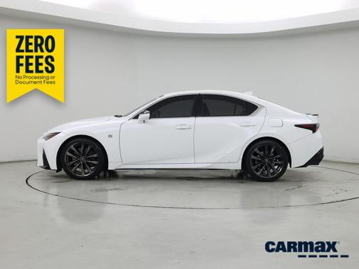 White 2022 Lexus IS 350 F-Sport
