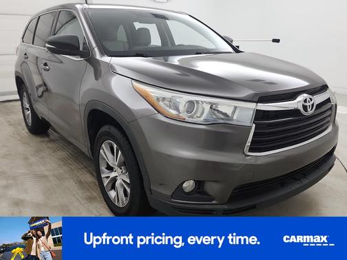 Gray 2015 Toyota Highlander LE Plus