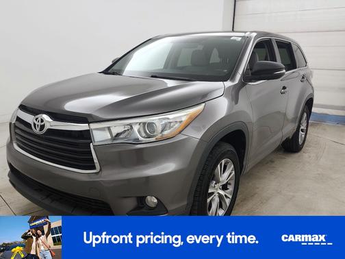 Gray 2015 Toyota Highlander LE Plus