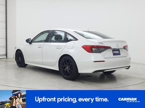 White 2022 Honda Civic Sport