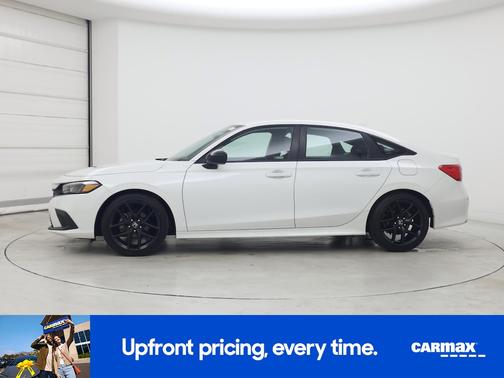 White 2022 Honda Civic Sport