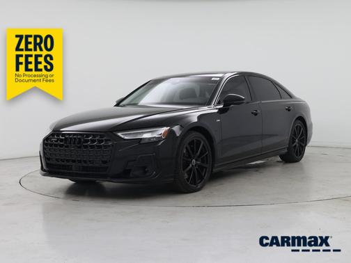 Black 2023 Audi A8 L