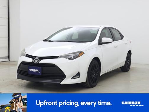 White 2017 Toyota Corolla LE