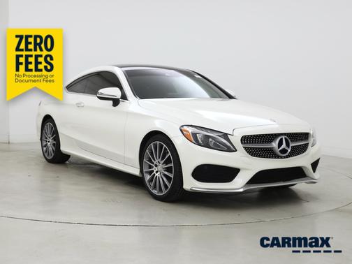 White 2017 Mercedes-Benz C-Class