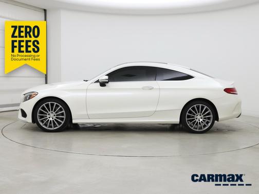 White 2017 Mercedes-Benz C-Class