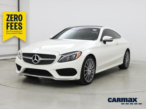 White 2017 Mercedes-Benz C-Class