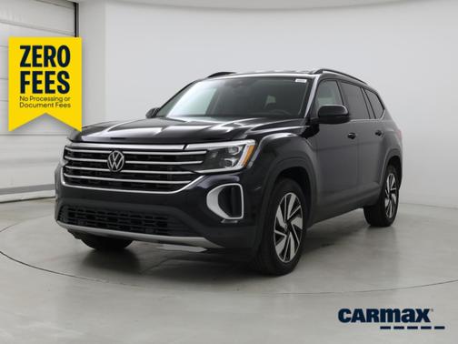 Black 2024 Volkswagen Atlas SE w/Tech
