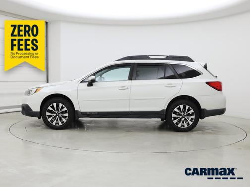 White 2017 Subaru Outback 2.5I Limited