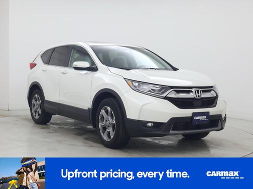 White 2018 Honda CR-V EX-L