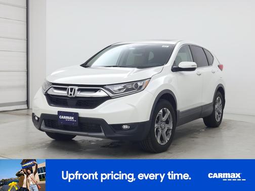 White 2018 Honda CR-V EX-L