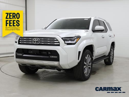 White 2025 Toyota 4Runner Hybrid Limited