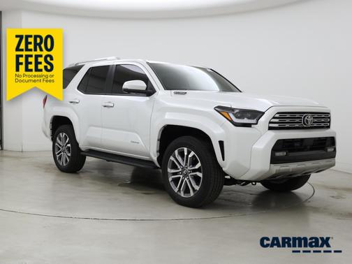 White 2025 Toyota 4Runner Hybrid Limited
