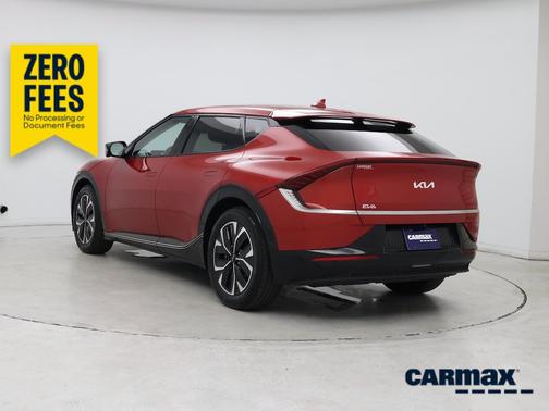 Red 2023 Kia EV6 Wind