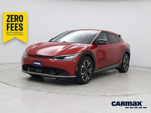 Red 2023 Kia EV6 Wind