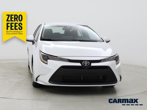 White 2025 Toyota Corolla LE