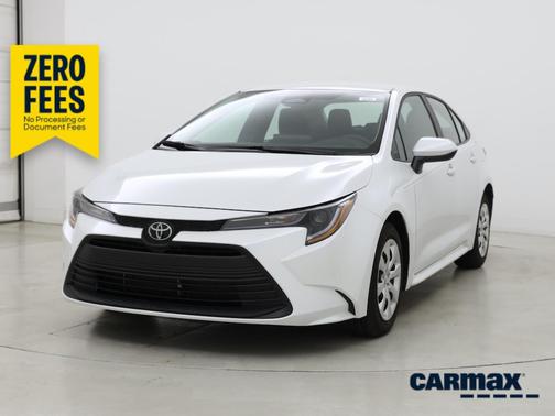 White 2025 Toyota Corolla LE