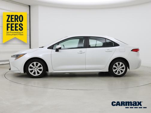 White 2025 Toyota Corolla LE