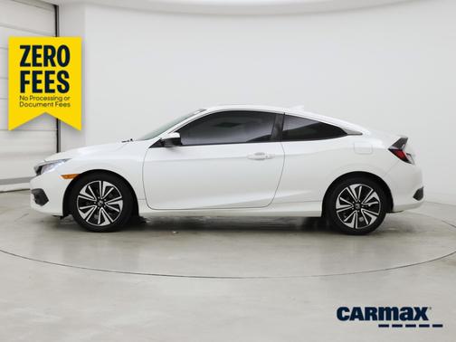 White 2017 Honda Civic EX-T