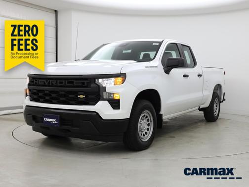 White 2023 Chevrolet Silverado 1500 Work Truck