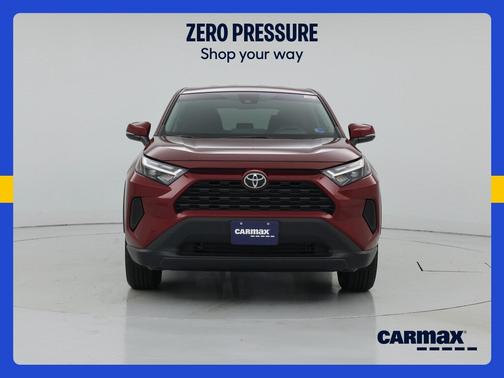 Red 2025 Toyota RAV4 LE