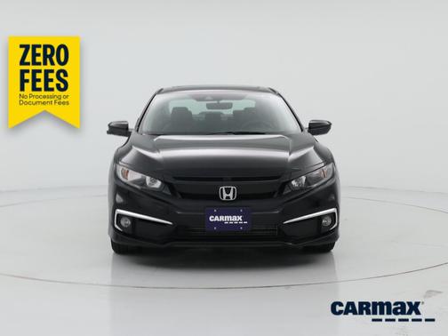 Black 2021 Honda Civic EX-L