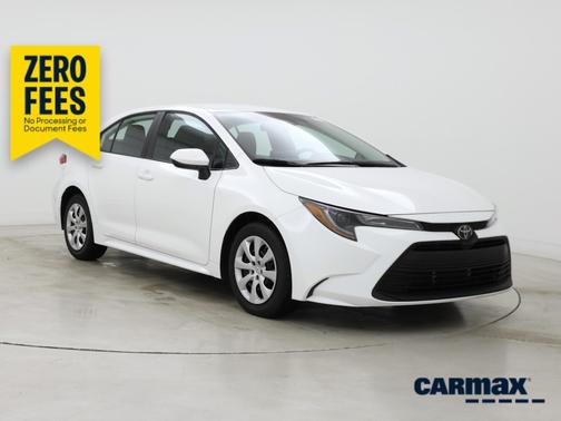 White 2024 Toyota Corolla LE