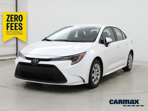 White 2024 Toyota Corolla LE