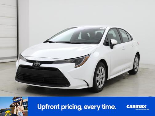 White 2024 Toyota Corolla LE