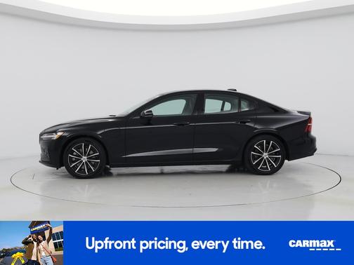 Black 2023 Volvo S60 Recharge Plug-In Hybrid T8 Plus Dark Theme