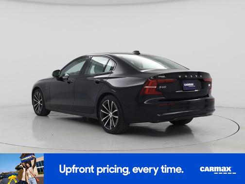 Black 2023 Volvo S60 Recharge Plug-In Hybrid T8 Plus Dark Theme