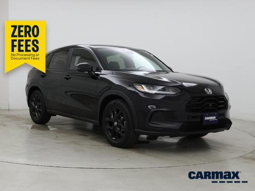 Black 2024 Honda HR-V Sport
