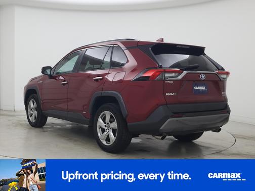 Red 2020 Toyota RAV4 Hybrid Limited