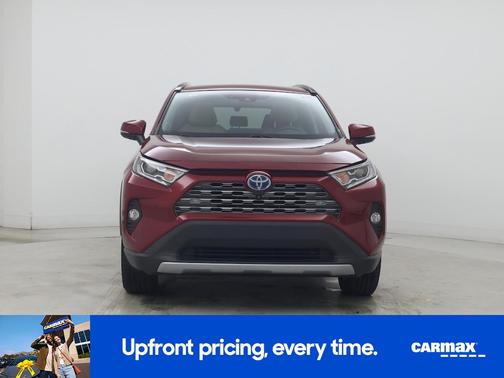 Red 2020 Toyota RAV4 Hybrid Limited