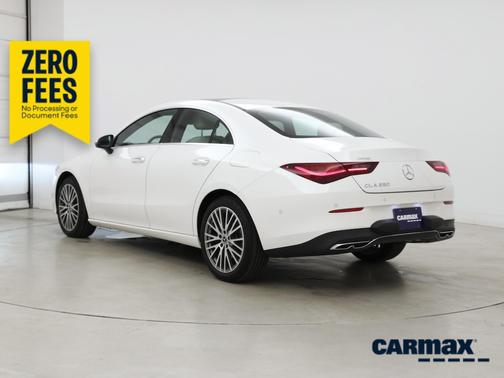 White 2025 Mercedes-Benz CLA 250
