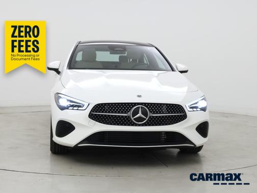 White 2025 Mercedes-Benz CLA 250