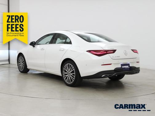 White 2025 Mercedes-Benz CLA 250