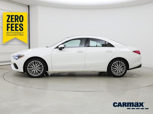 White 2025 Mercedes-Benz CLA 250