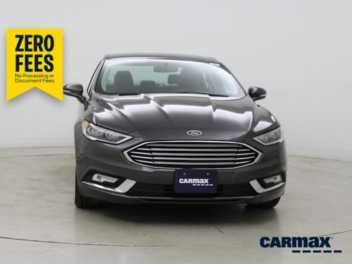 Gray 2017 Ford Fusion SE