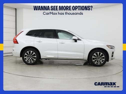 White 2023 Volvo XC60 B5 Plus Bright Theme
