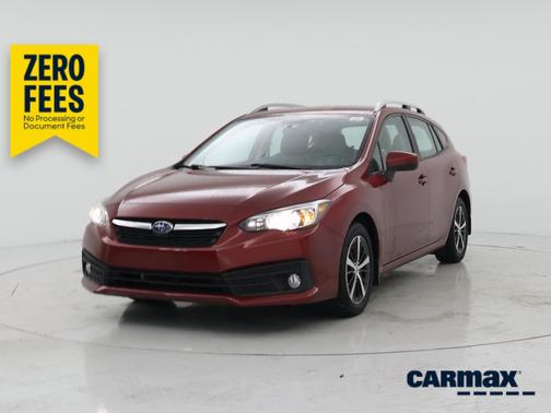 Red 2023 Subaru Impreza Premium
