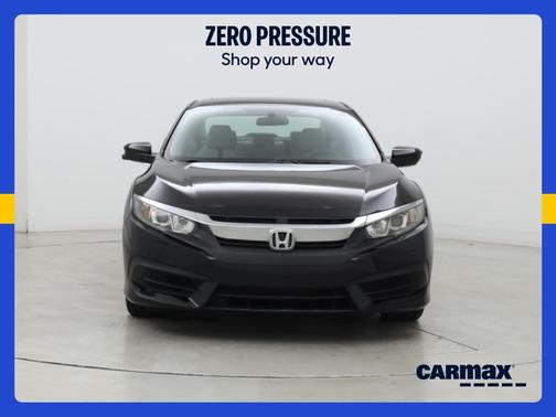 Black 2016 Honda Civic EX