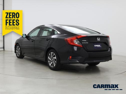 Black 2016 Honda Civic EX
